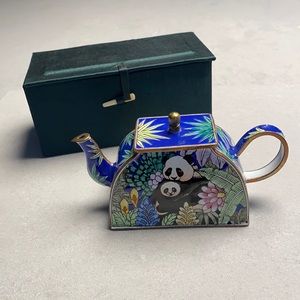 Vintage Kelvin Chen Tea Pot - Pandas